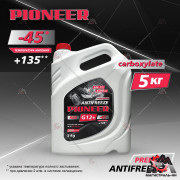 Жидкость охлаждающая "Антифриз" "PIONEER" RED-40 G12+ 5 кг